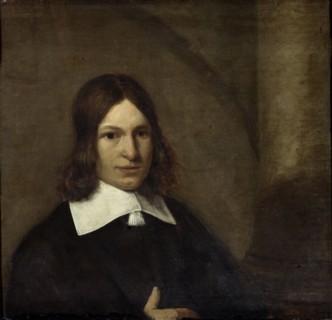 Self Portrait ?, attributed to Pieter de Hooch, 1648 - 1649