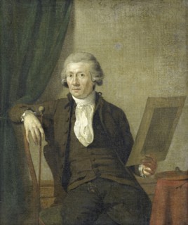 Portrait of Egbert van Drielst, Painter, Jan Ekels (II), 1785 - 1793