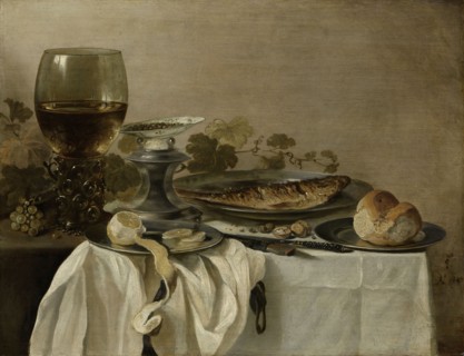 Still Life with a Fish, Pieter Claesz., 1647