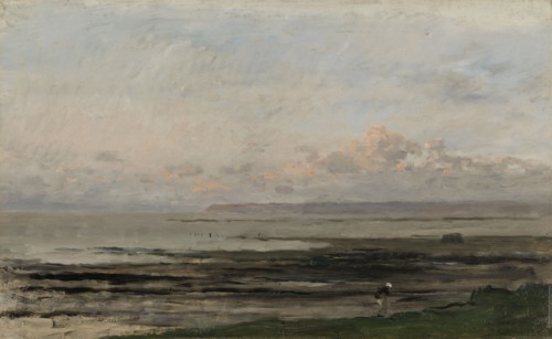 Beach at Ebb Tide, Charles FranÃ§ois Daubigny, c. 1850 - c. 1878