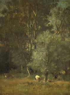 Forest scene, Jules Dupré, 1840 - 1889