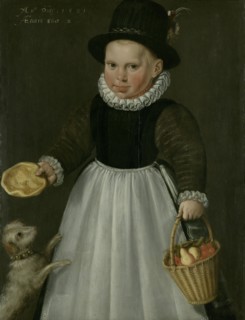Portrait of a little Girl, Jacob Willemsz. Delff (I), 1581