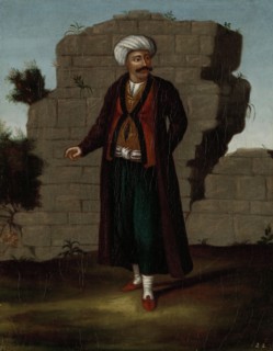 Man from the Island of Mykonos Greece, workshop of Jean Baptiste Vanmour, 1700 - 1737