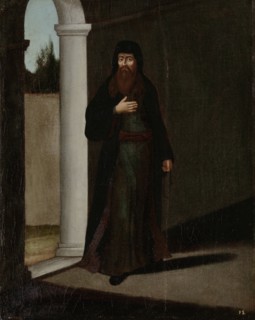A Greek Priest, workshop of Jean Baptiste Vanmour, 1700 - 1737