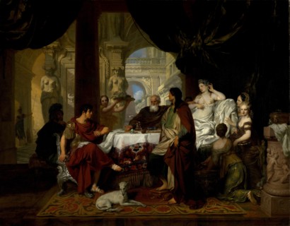 Cleopatraâ€ôs Banquet, Gerard de Lairesse, c. 1675 - c. 1680