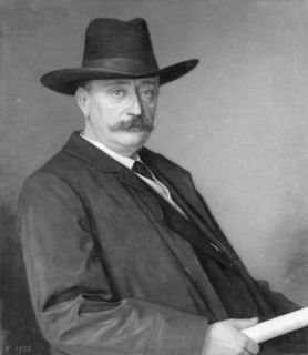 Johannes Martinus Messchaert (1857-1922) Singer and singing teacher, Jan Veth, 1903