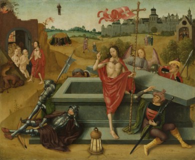 Resurrection of Christ, circle of Master of the Amsterdam Death of the Virgin, c. 1485 - c. 1500