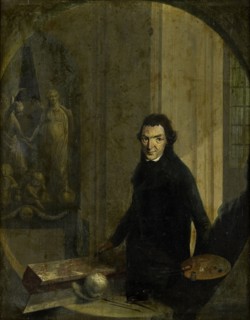 Self-Portrait, Christoffel Frederik Franck, 1800 - 1818