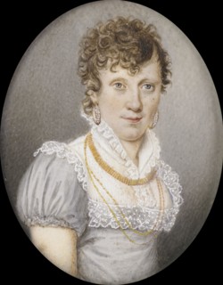 Maria Elisabeth Schreiber (1765-1822). Echtgenote van Georg Albrecht Diederichs, Anonymous, c. 1810