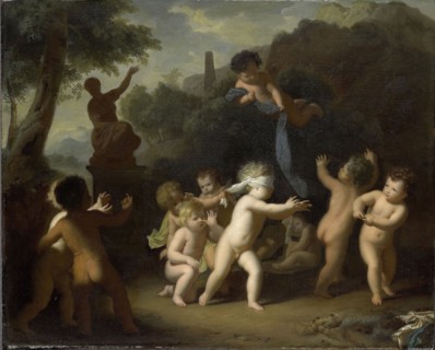 Playing Putti, Hendrik van Limborch, 1700 - 1720