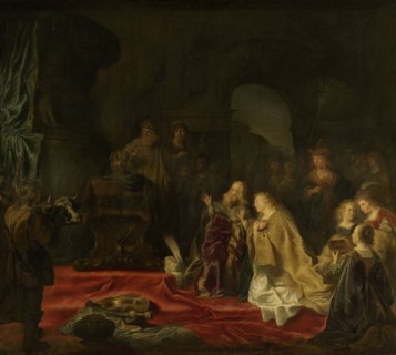 The Idolatry of King Solomon, Salomon Koninck, 1644