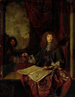Portrait of Carel Quina (1620-89), Knight of the Holy Sepulchre and Amsterdam-born explorer of