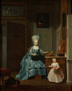 Susanna van Collen née Mogge and her daughter, Hermanus Numan, 1776