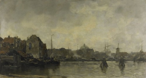 Cityscape, Jacob Maris, 1898