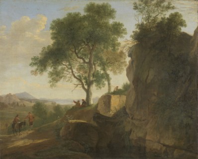 Italian landscape, Herman van Swanevelt, 1643