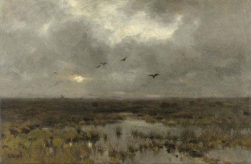 The Marsh, Anton Mauve, c. 1885 - c. 1888