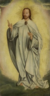 Fragment with the Transfiguration of Christ (Resurrection), manner of Jan Joest van Kalkar, c. 1515
