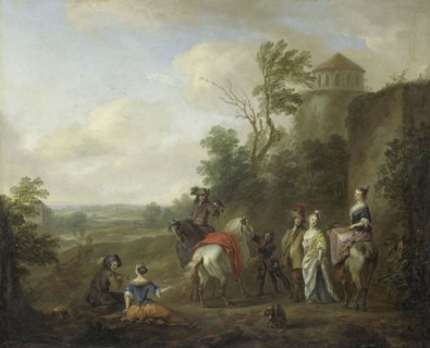 Hunting Party, Karel van Falens, 1700 - 1733