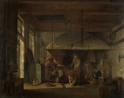The Laboratory of A. d'Ailly near the Bulwark on the Zaagmolenpoort in Amsterdam, Johannes