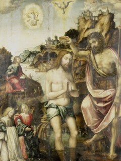 Baptism of Christ, Anonymous, 1500 - 1549