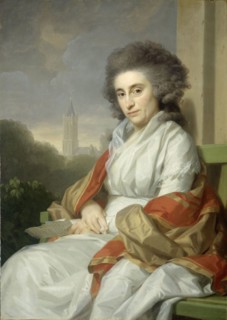 Portrait of Cornelia Rijdenius, Wife of Johannes Lublink II, Johann Friedrich August Tischbein,