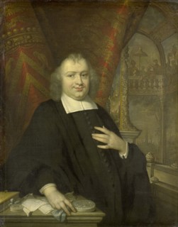 Portrait of Gaspar Fagel, Grand Pensionary of Holland after 1672, copy after Johannes Vollevens