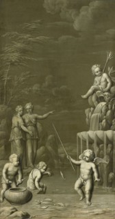 Fishing, Hendrik Carré (II), 1734