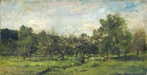 Orchard, Charles FranÃ§ois Daubigny, 1865 - 1869