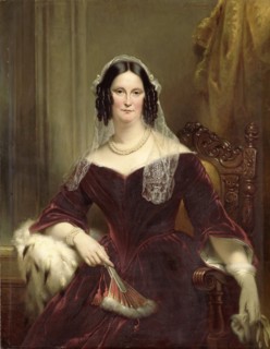 Portrait of Dieuwke Fontein, second Wife of Adriaan van der Hoop, Jan Adam Kruseman, 1844