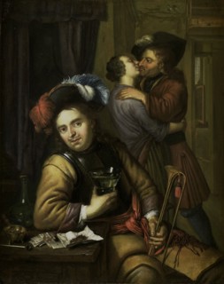 Soldier Scene, attributed to Carel de Moor (II), 1680 - 1738