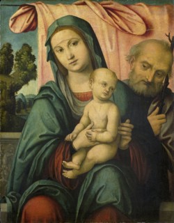 Holy Family, attributed to Lorenzo Costa, 1490 - 1510