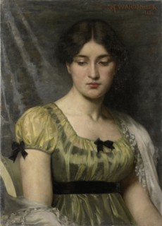 Portrait of a woman, Marie Wandscheer, 1886