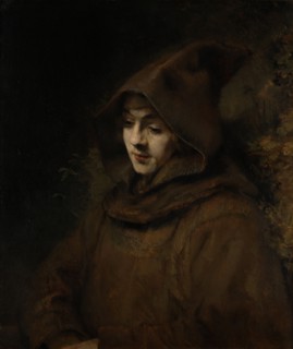 Rembrandtâ€ôs Son Titus in a Monkâ€ôs Habit, Rembrandt Harmensz. van Rijn, 1660