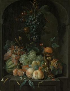 Still Life with Fruit, Coenraet Roepel, 1721