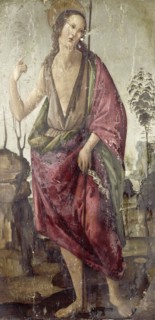 John the Baptist, attributed to Francesco Botticini, 1470 - 1497