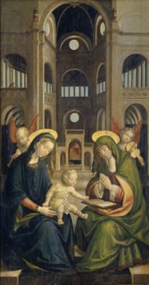 Virgin and Child with Saint Anne (Anna Selbdritt), Defendente Ferrari, 1528