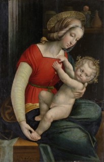 Virgin and Child, Defendente Ferrari, 1526