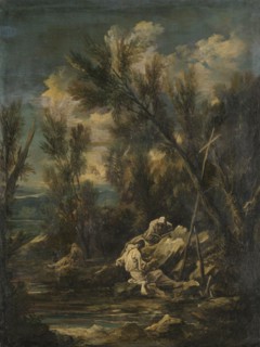 Carthusian Monks in a Landscape, Alessandro Magnasco, 1700 - 1749