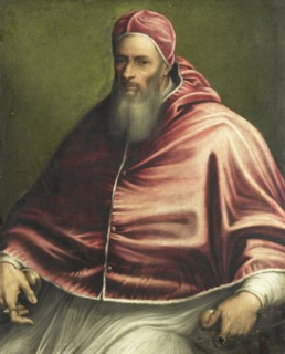 Pope Julius III (formerly entitled Pope Paul III), circle of Girolamo Sicciolante, 1550 - 1600