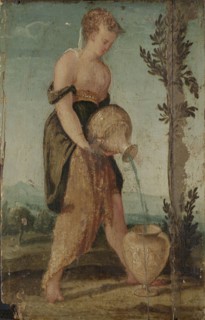 Woman with Water Jug, circle of Lambert Sustris, 1540 - 1570