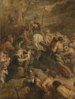 The carrying of the cross, Peter Paul Rubens, 1634 - 1637