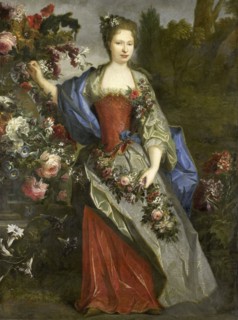 Portrait of a Woman, according to tradition Marie Louise Elisabeth d'Orléans, Duchess of Berry, as