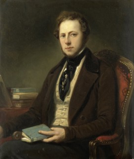 Portrait of a Man, perhaps the Poet Petrus Augustus de Genestet, attributed to Nicolaas Pieneman,