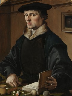 Portraits of a Couple, possibly Pieter Gerritsz Bicker and Anna Codde, Maarten van Heemskerck, 1529