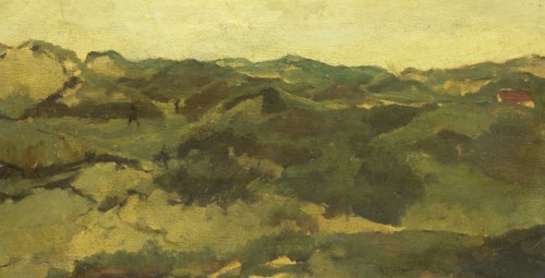 Heathland, presumably in in Drente, The Netherlands, George Hendrik Breitner, c. 1880 - c. 1923