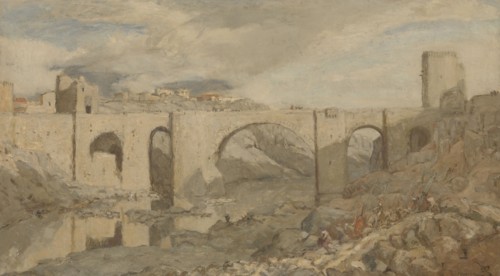 Bridge near Toledo, Spain, Marius Bauer, 1903