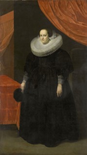 Portrait of Suzanna Moor, after 1629 Wife of Laurens Reael, Anonymous, in or after 1629
