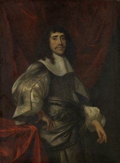 Portrait of a man, thought to be Christoffel van Gangelt, attributed to Jacob van Loo, 1640 - 1670