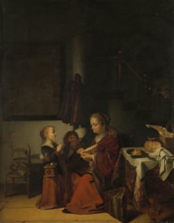 Breakfast, Karel Slabbaert, 1640 - 1654