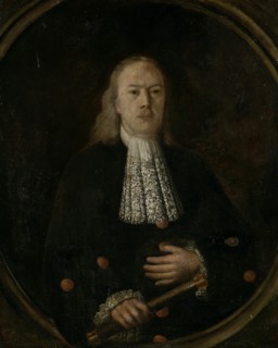 Portrait of Abraham van Riebeeck, Governor-General of the Dutch East Indies, Anonymous, 1710 - 1713